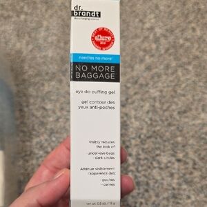 Dr. Brandt No More Baggage Eye Gel - White and Black Packaging
